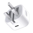 Iphone Usb-c Pd 20w Power Adapter Charger 3 Pin (uk Pin)