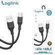 Logilink Usb To Type C Silicone Fast Charging Data Cable 1m (1 Year Warranty) Black