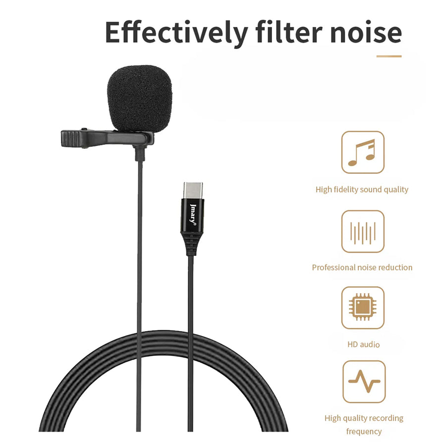 Jmary Mc-r2 Type-c Lavalier Microphone