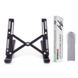 Speed-x 18 Inch Laptop Stand Creative Folding Storage Bracket Black