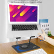 Laptop Stand 360 Degree Rotating Adjustable Portable Foldable 15 Inch Carbon Steel