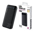 Remax Wk Power Bank 20000mah Wp-163 Black