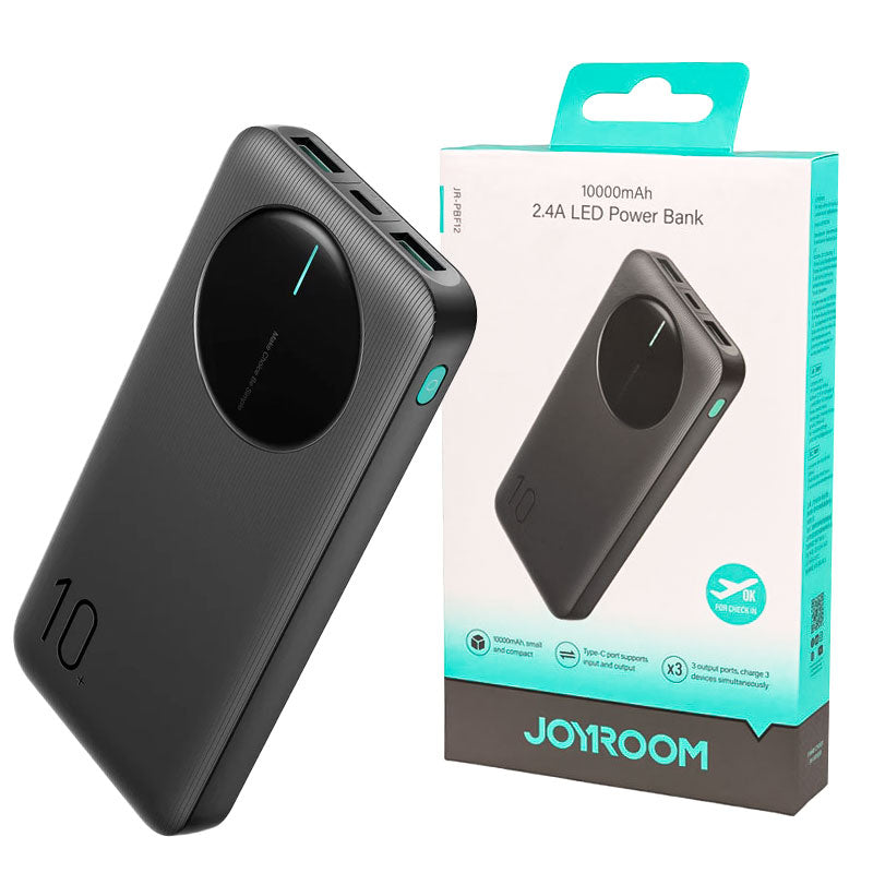 Joyroom Jr-pbf12 2.4a Led Power Bank 10000mah