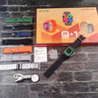 9+1 Z60 Ultra-2 Big Ips Display 49mm 8 Strap+screen Protector Bt Calling Smartwatch Always On Display With Fitpro App Silver