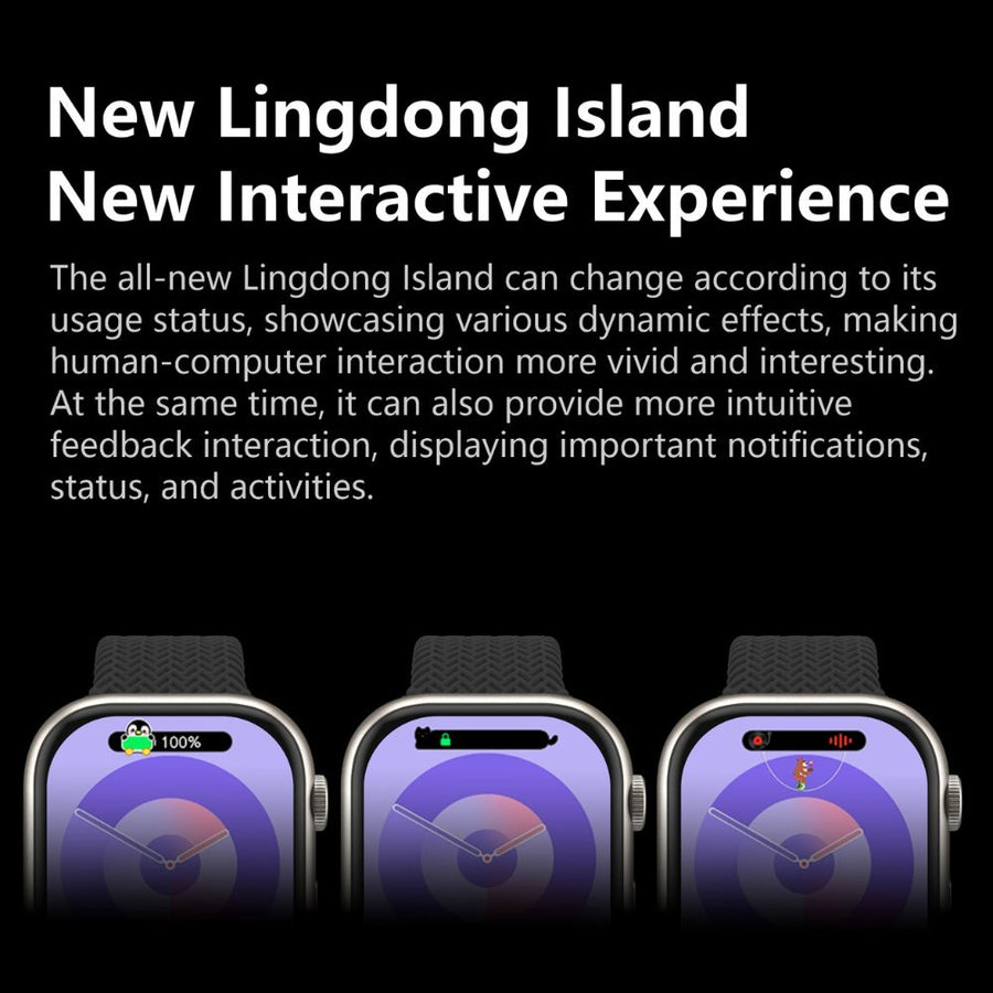 Hk10 Ultra-a Smartwatch 2.02 Inches Large Screen With Wearfit Pro App 2 Straps Silver