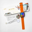 X8 Ultra Smartwatch 49mm With Bluetooth Calling With Wearfit Pro App Orange