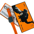 X8 Plus Ultra Smart Watch Series 8 Nfc 2.08 Inch Always-on Display & Wireless Charging 49mm With Wearfit Pro App Orange