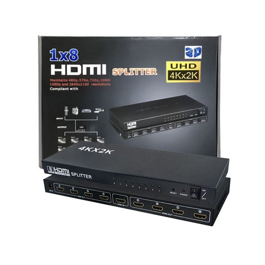 Hdmi Splitter 8 Port 2k 4k