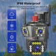 Speed-x (spz-803) 3 Camera Lens Wifi Outdoor 6mp Color Night Vision With V380 Pro App