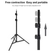 210cm Selfie Ring Light Portable Tripod Stand Fit For Live Photo Studio