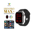 Hk9 Pro Max+ Smartwatch 2.02 Amoled Screen Support Local Music Tws Connection With Wearfit Pro App Black