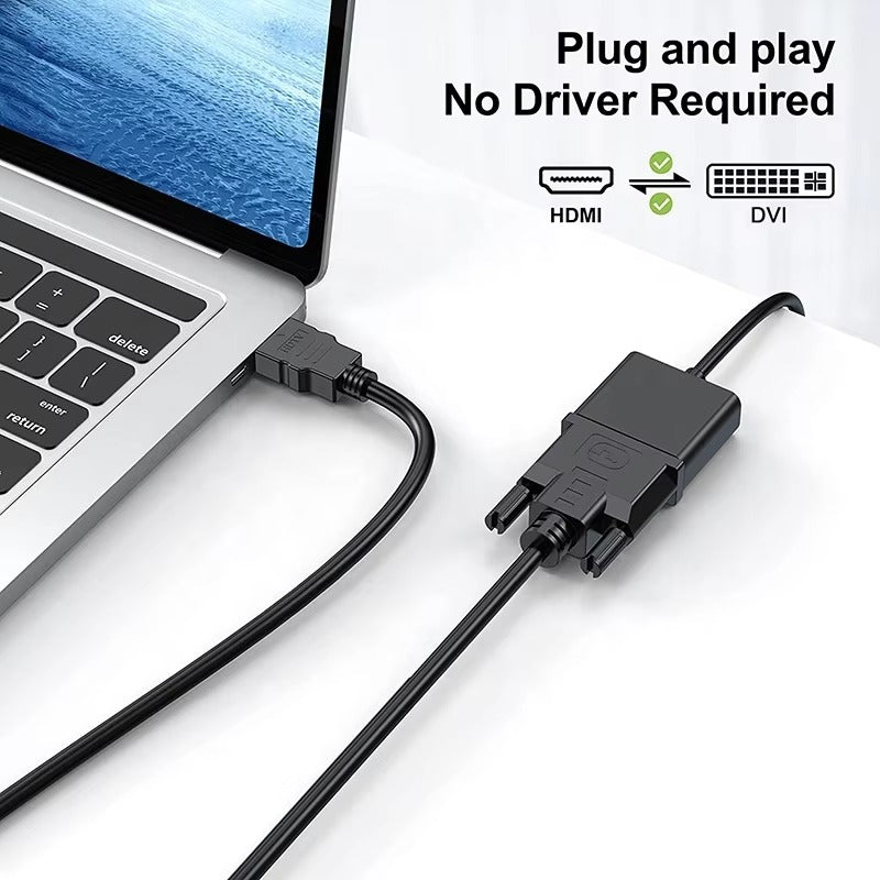 Hdmi To Dvi Cable 1.5m