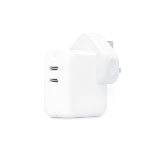 Iphone 35w Uk 3 Pin Dual Type C Fast Charging Pd Adapter