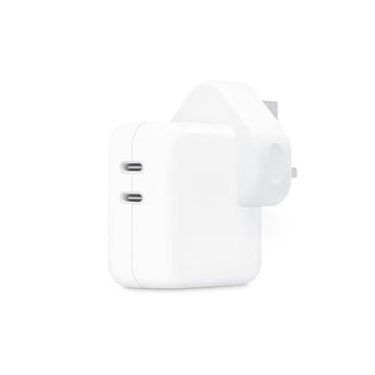 Iphone 35w Uk 3 Pin Dual Type C Fast Charging Pd Adapter