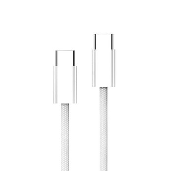 Iphone 16 Pro Max 60w Type C To C Pd Fast Charging Nylon Cable (1m) With Big Packing