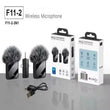 F11-2 (3 In 1) Noise Cancelling Wireless Dual Microphone