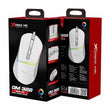 Xtrike Me Gm-322 Wired Gaming Mouse 7200 Dpi Rgb Backlight Ergonomic Design White