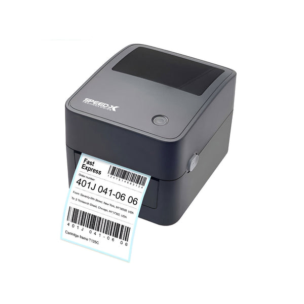 Speed-x Sp-700u 4 Inch Thermal Receipt And Label Printer With Usb Interfac,152mm/s Printing Speed Black Colour