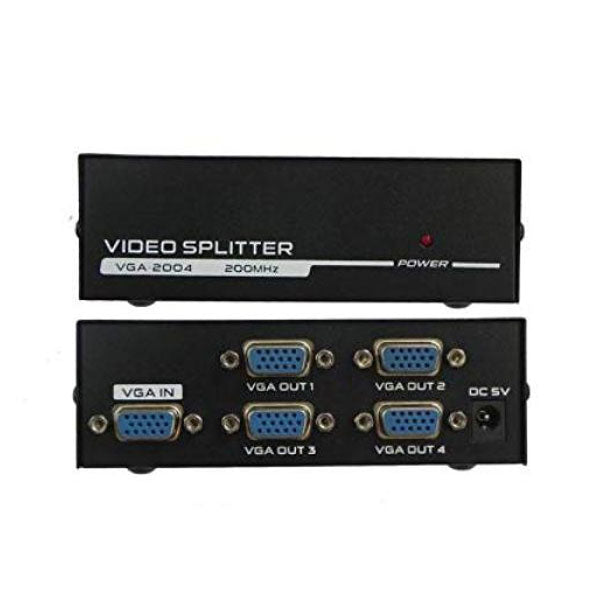 Vga Splitter 4 Port 200 Mhz