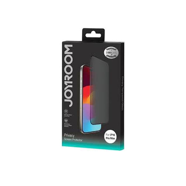 Joyroom Jr-mlg0283 Full Cover Privacy Glass Screen Protector For Ip16 Pro Max