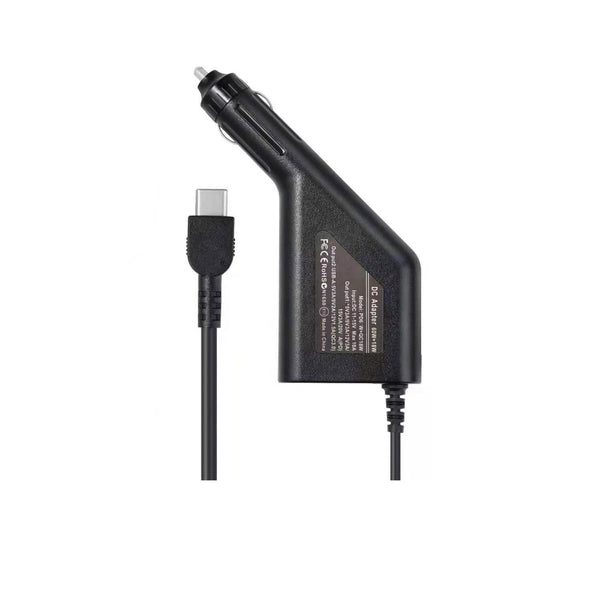 65w Usb-c Universal Laptop Dc Car Charger With Usb Port