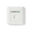 Commscope 1 Port Cat6 Face Plate Netwotking Socket