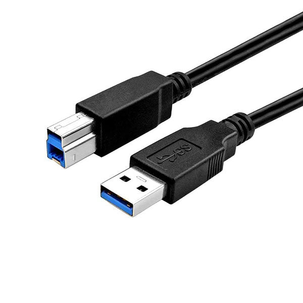 Usb Printer Cable 1.8m Black 3.0 Made In Taiwan