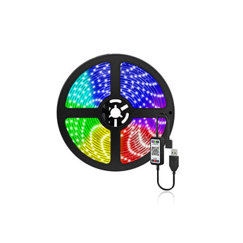 Xtrike Me Ht-5050-b5 Bluetooth V4.2 Rgb Led Strip With App Control