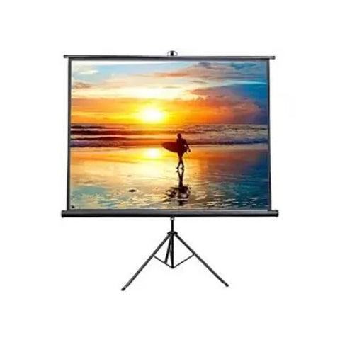 Projector Screen 72 Inch Tripod Portable 6x6 Feet 1:1MW Speed-X (FINE QUALITY)