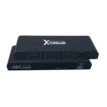 Speed-x Fj102 Hdmi Splitter 2 Port 4k Big Size