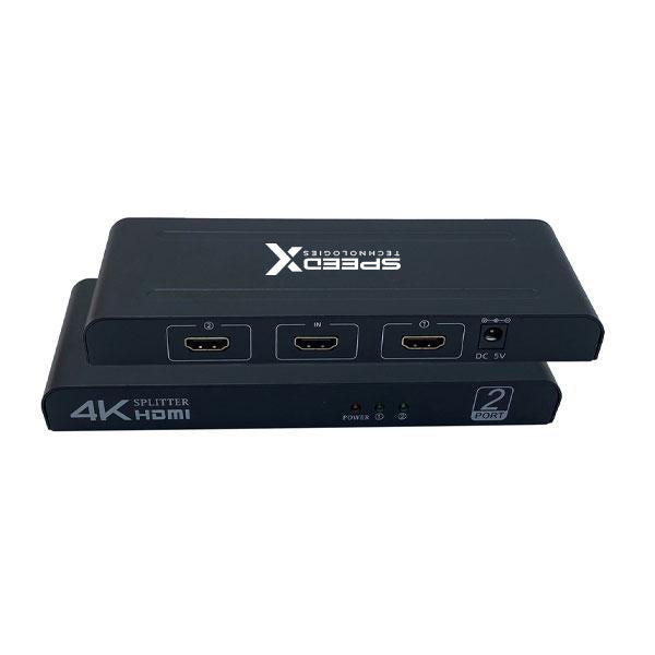 Speed-x Fj102 Hdmi Splitter 2 Port 4k Big Size