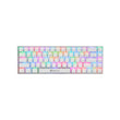Xtrike Me GK-994W RGB 68 Key BT 2.4GHz Wireless Gaming Keyboard White