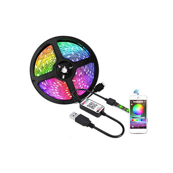 Xtrike Me Ht-5050-b3 Bluetooth V4.2 Rgb Led Strip With App Control