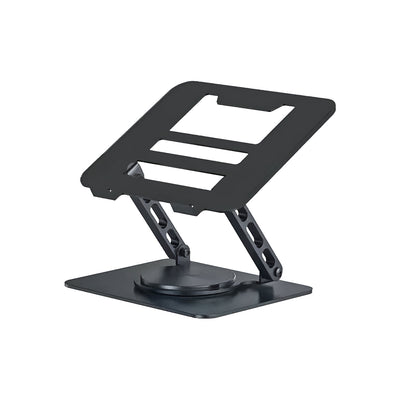 Laptop Stand 360 Degree Rotating Adjustable Portable Foldable 15 Inch Carbon Steel