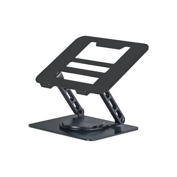 Laptop Stand 360 Degree Rotating Adjustable Portable Foldable 15 Inch Carbon Steel