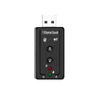 Usb Sound Card 7.1 Black
