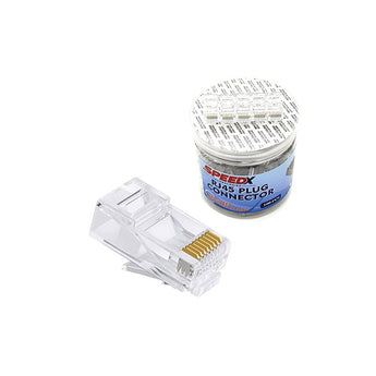 Speedx Cat6 (fu) Utp Conenctor 100 Pcs Per Bottle