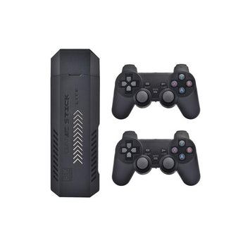 X2 64gb Plus Retro 3d 32000+ Video Games 4k Hd Output Game Stick With 2 Wireless Controllers