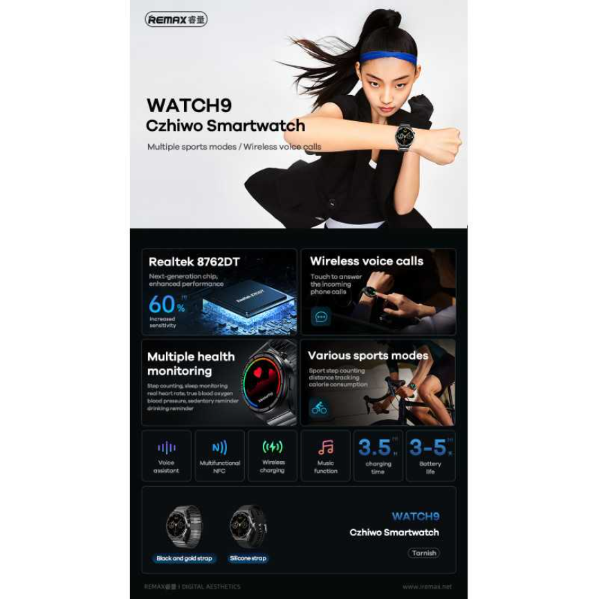 REMAX Watch 9 Smartwatch
