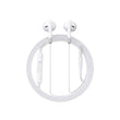 Joyroom-ew01 3.5mm Wired Series Half In-ear Wired Earphones White