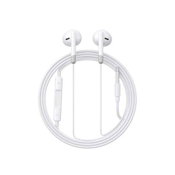 Joyroom-ew01 3.5mm Wired Series Half In-ear Wired Earphones White
