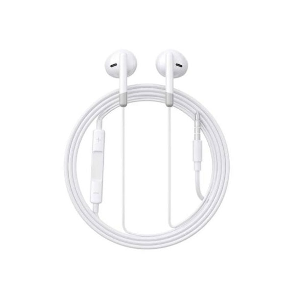 Joyroom-ew01 3.5mm Wired Series Half In-ear Wired Earphones White