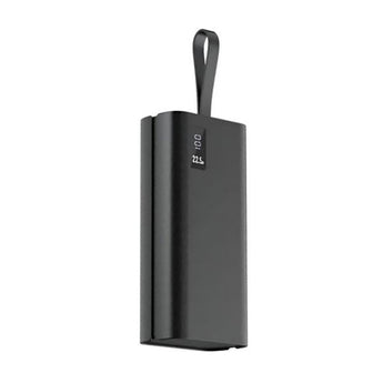 Aspor A337 22.5w Pd 30000mah Fast Charge Power Bank Lcd Display Black