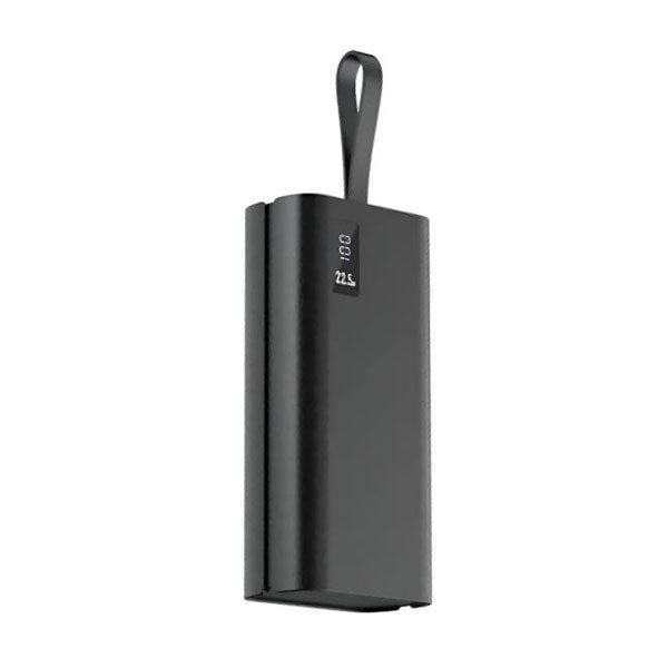 Aspor A337 22.5w Pd 30000mah Fast Charge Power Bank Lcd Display Black