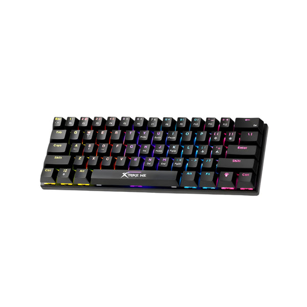Xtrike Me Gk-916 Rainbow Switch Lights Mechanical Gaming Keyboard 61 Keys