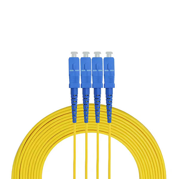 Fiber Patchcord Sc/upc Sm Duplex Dual Core Optical Cable 5m