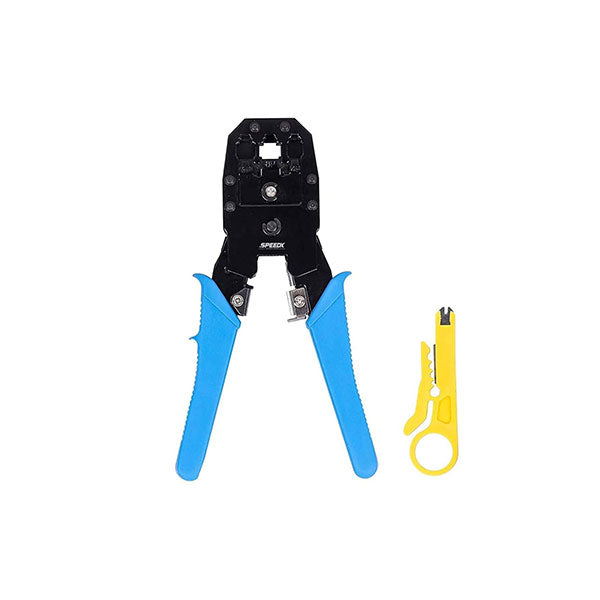Wj-315 Modular Network Crimping Tool Rj45 Rj11 Plug Blue Handle