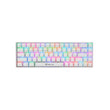 Xtrike Me Gk-995w Wh 68 Keys Wireless 2.4g Bt5.2 Tri Mode Gaming Mechanical Keyboard White