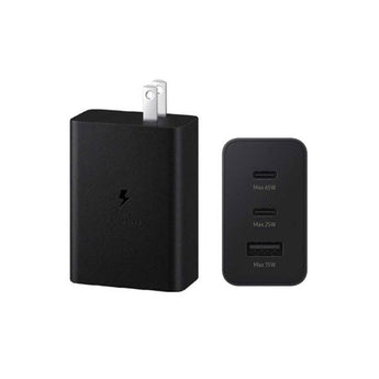 65w Samsung Us Pin Pd Power Adaptor Trio Usb C X 2ports,usb-a Port