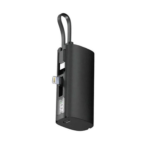 Aspor A351 2in1 Iphone & Type-c Flexible Portable Mini 5000mah Power Bank